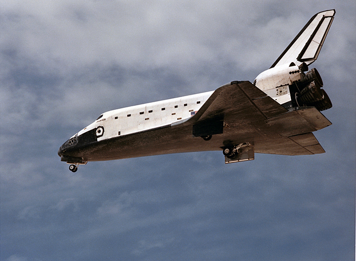 Space History Photo: STS-30 Landing